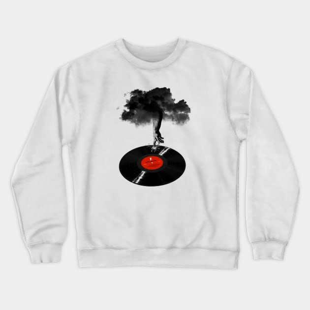 God of Scratch Crewneck Sweatshirt by victorcalahan